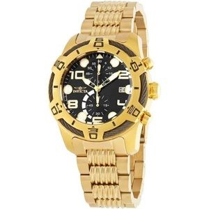Invicta Mens 25550 Bolt & Gold-Tone Stainless Steel Watch